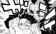 Genya saving Tanjiro CH125