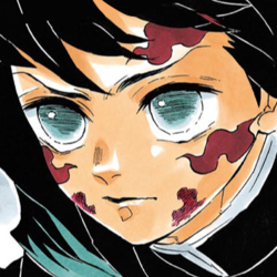 Muichiro colored profile (Demon Slayer Mark)