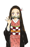 Nezuko colored body