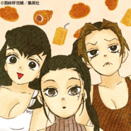 Suma, Hinatsuru and Makio colored profile (Kimetsu Academy)