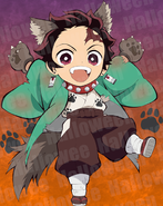 Tanjiro Halloween icon