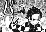 Tanjiro Marching into the Drum House CH21