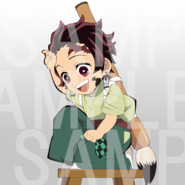 Tanjiro New Year icon