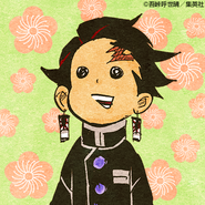 Tanjiro colored profile 13