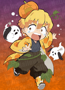 Zenitsu Halloween icon